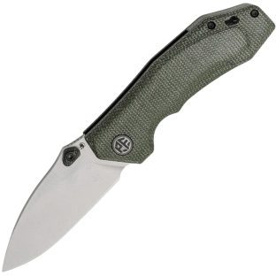 Нож складной Petrified Fish Havrog к. Green Micarta (PFP04GRMW) фото