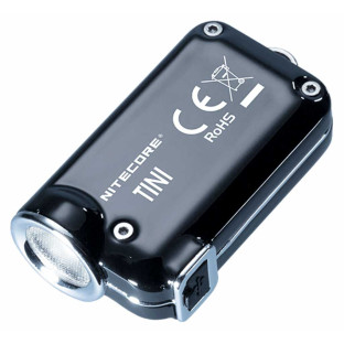 Ліхтар Nitecore TINI SS чорна смола фото