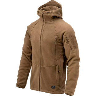 Флісова кофта Helikon Patriot Mk2 Hybrid Fleece (розмір - XL, колір - Coyote) фото
