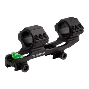 Моноблок Vector Optics One Piece ACD Mount Extra Light (25.4/30 мм) High на Picatinny (с уровнем) фото