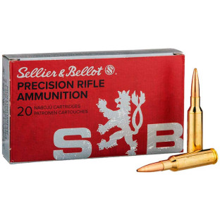 Патрон Sellier & Bellot OTM кал. 6,5 Creedmoor куля HPBT, маса 9.2 гр/142 гран фото