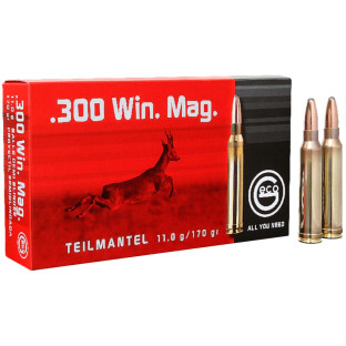 Патрон GECO кал. 300 Win Mag пуля TM, масса 11 гр/170 гран фото