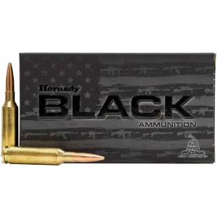 Патрон Hornady Match Black кал. 6 Creedmoor куля BTHP, маса 6.8 гр/105 гран фото