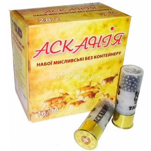 Патрони ТАХО Асканія кал. 16/70 дріб №3/0 навіска 28 гр фото