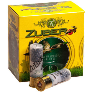 Патрон Zuber Bior кал. 16/70 дробь №5, навеска 30 гр фото