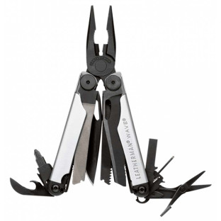 Мультитул Leatherman Wave Plus Black/Silver (832622) фото