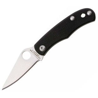 Ніж Spyderco Bug 12C27 G-10 Black (C133GBKP) фото