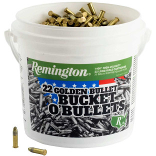 Патрон Remington Golden Bullet High Velocity кал. 22 LR куля HP, маса 2.33 гр/ 36 гран фото