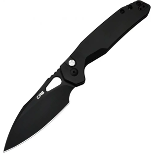 Нoж CJRB Frack Black Blade, AR-RPM9, Steel handle Black (J1931-BST) фото