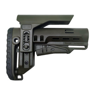 Приклад DLG TBS Tactical PCP (Mil-Spec) с регулируемой щекой, олива фото