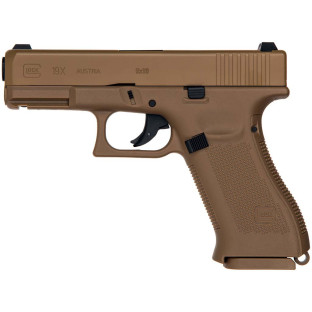 Пневматичний пістолет Umarex Glock 19X FDE (5.8368) фото